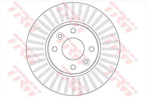 Tarcza hamulcowa Renault TRW DF6186