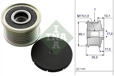 Sprzęgło alternatora F-552305